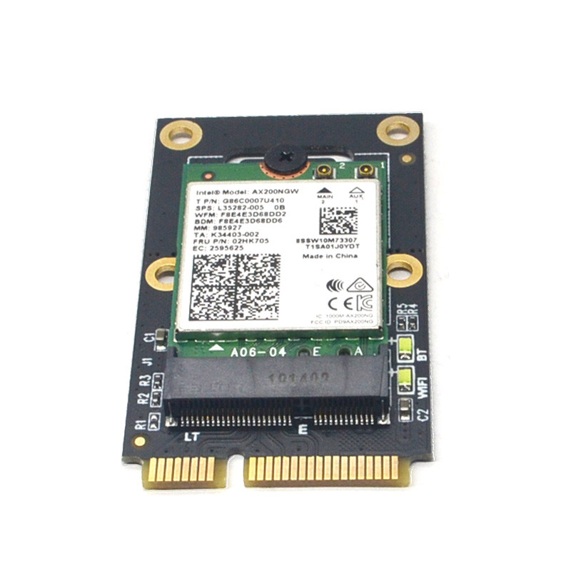 M2 Wifi Adapter M2 NGFF to Mini PCIE Adapter For M2 Wifi Bluetooth Wireless Wlan Card Intel AX200 92
