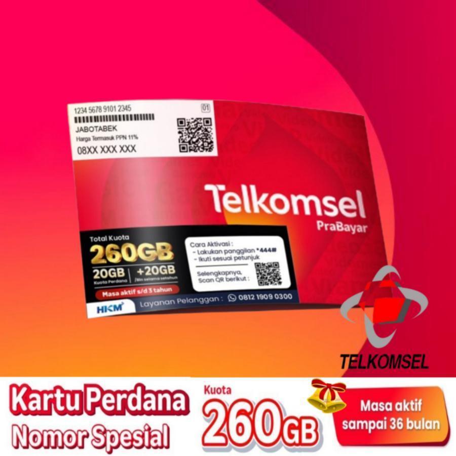Perdana Telkomsel Nomor Cantik 10 Digit