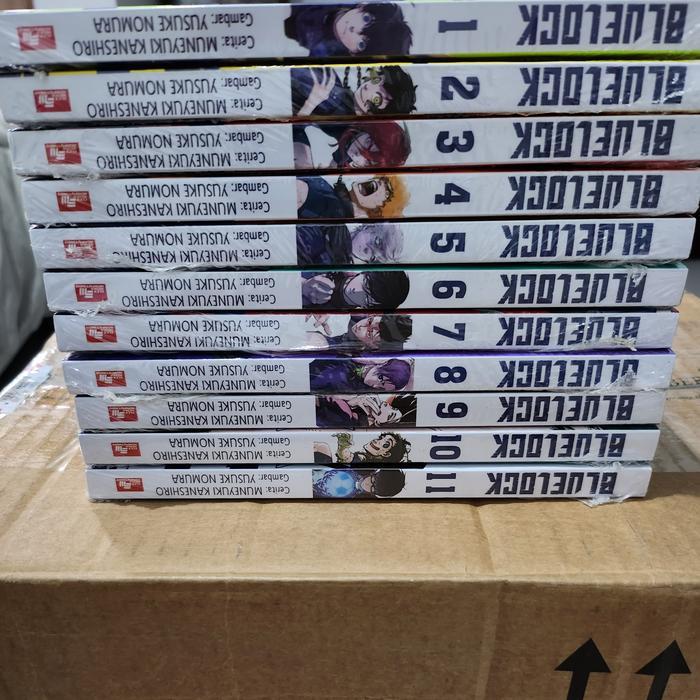 Komik Blue Lock set vol 1-11 segel