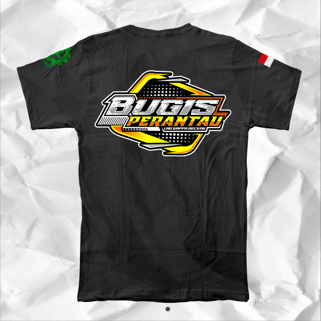 Baju Kaos Bugis Perantau Cotton Combad Premium Terbaru