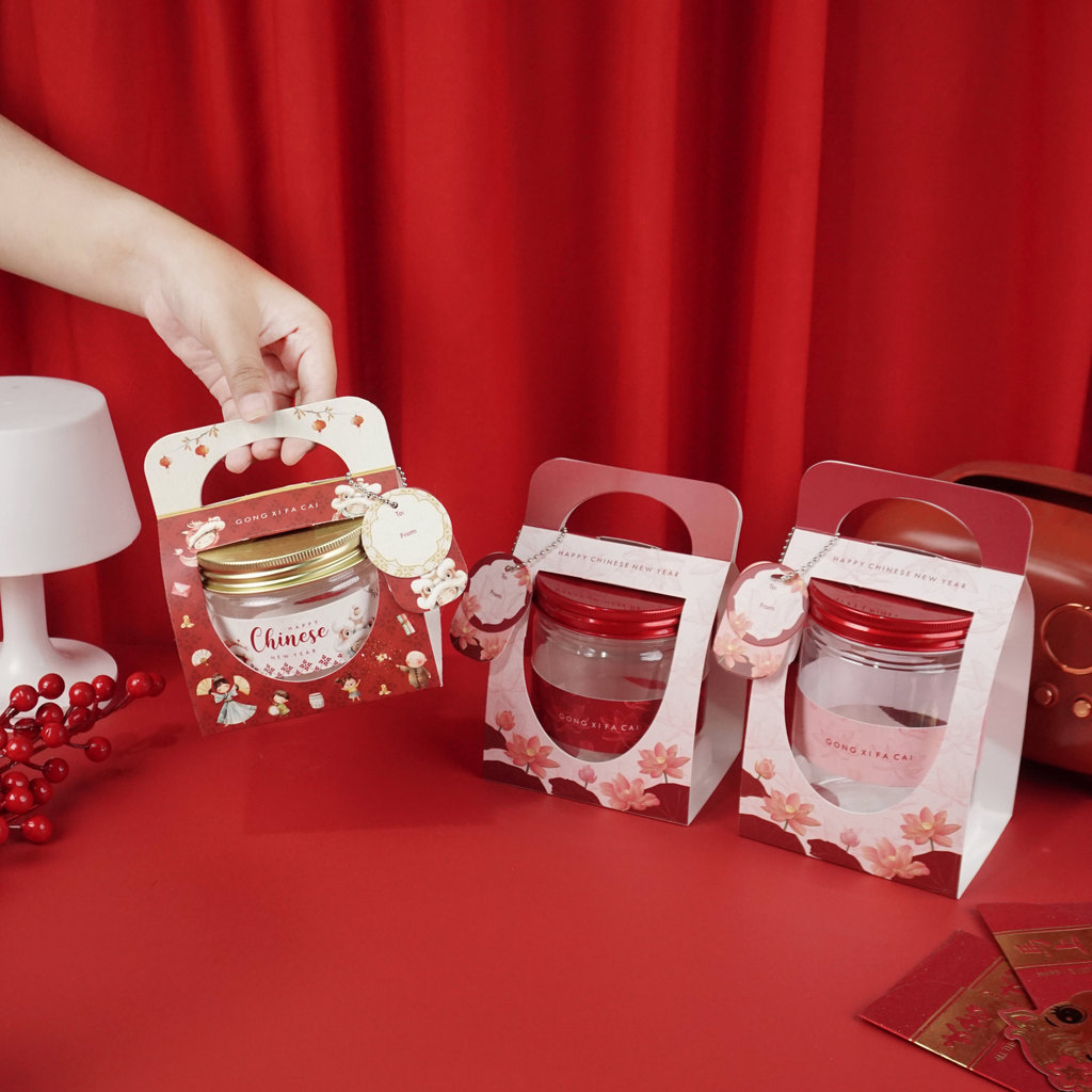 10 Set Box Jinjing Imlek Toples 400 600 800 MuDan Wei Chinese New Year Hampers