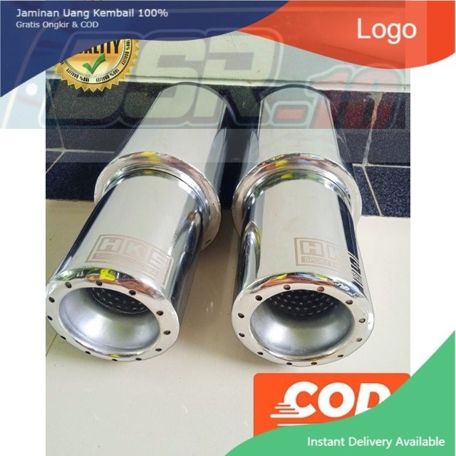 Kenalpot Mobil Racing HKS Gronel Suara Bass Empuk/Ulem