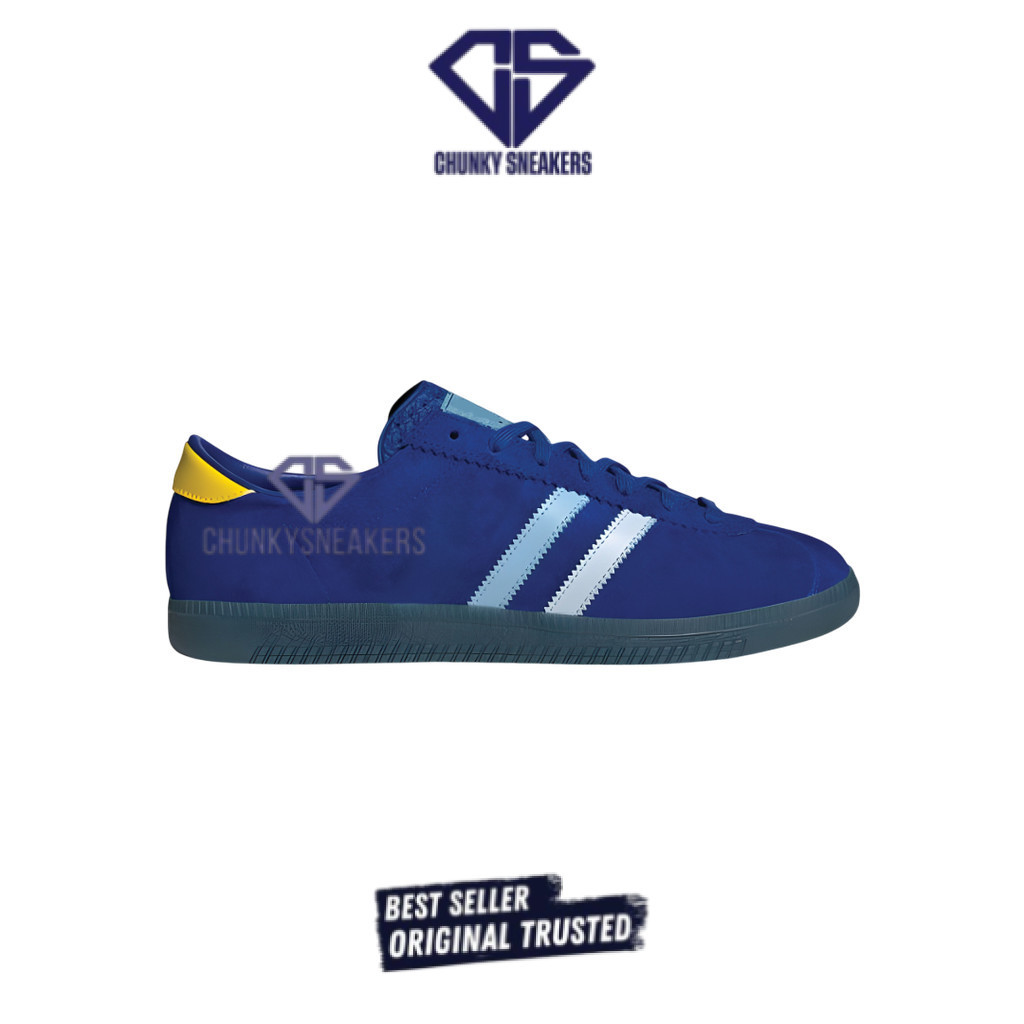 Sepatu Adidas Amsterdam City Series Blue Yellow 100% Original BNIB