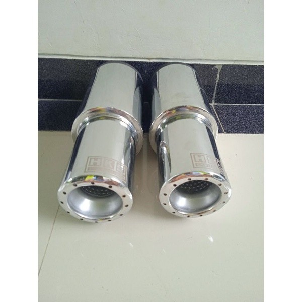 Kenalpot Mobil Racing HKS Gronel Suara Bass Empuk/Ulem