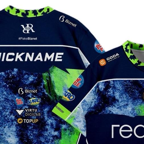 Jersey Oversize RRQ Galaxy MPL Season 16 Gratis Pasang Nama - Atasan Anak, S