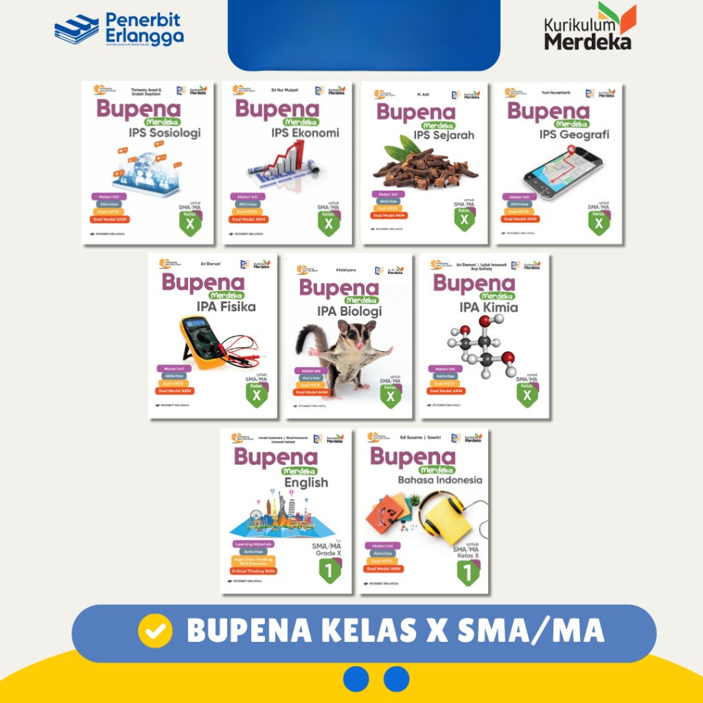 [Erlangga ] Bupena Merdeka Sma/ma Kelas 10 - Kurikulum Merdeka