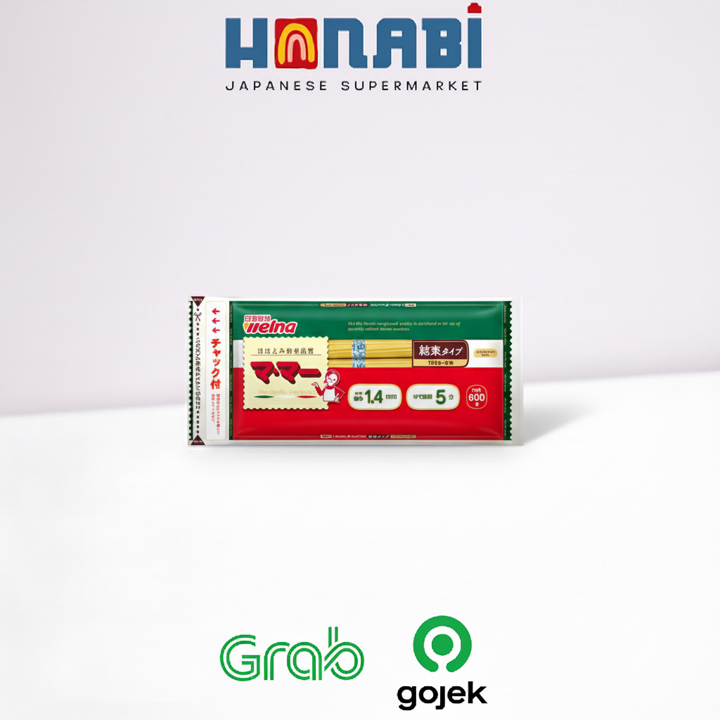 MaMa Mippu Chuck Tsuki Spaghetti 1.4mm 600g - Spaghetti Kemasan Zipper Made In Japan