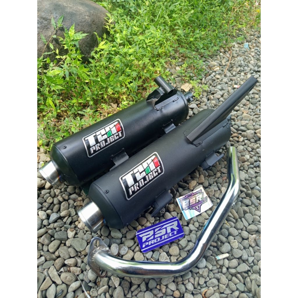 Knalpot Standar Racing Ujung Croom Bas Adem Beat karbu Beat fi Beat deluxe Beat New Vario 110 Vario 