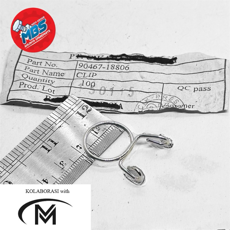 klem slang oringinak penjepit slang radiator motor mobil 18 sd 22 mm