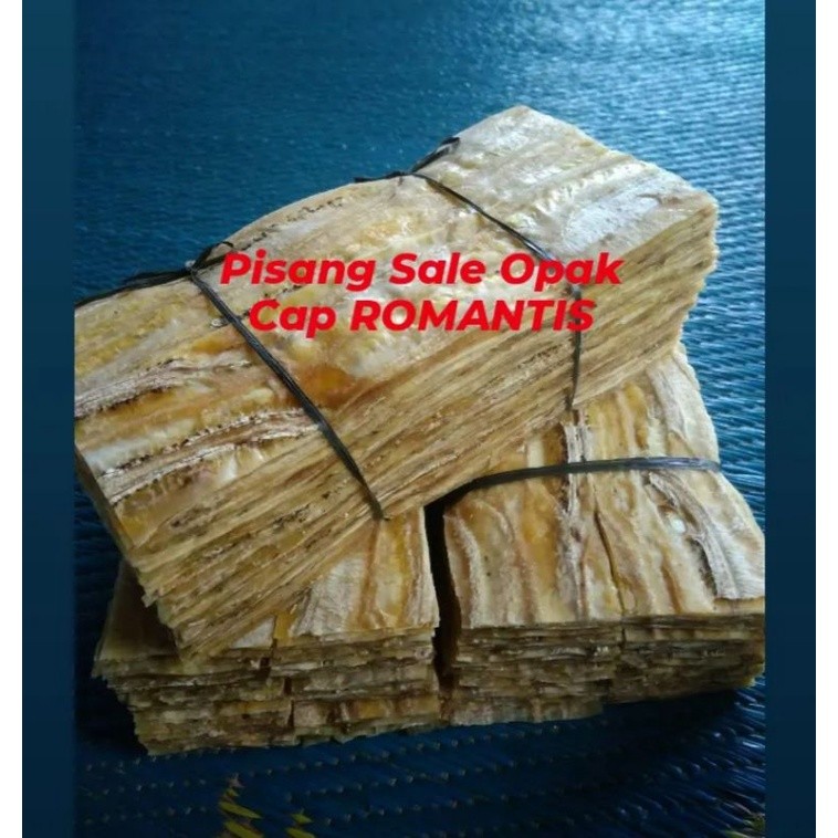 Pisang Sale Lidah Mentah 1 Ikat Isi 100 Lembar