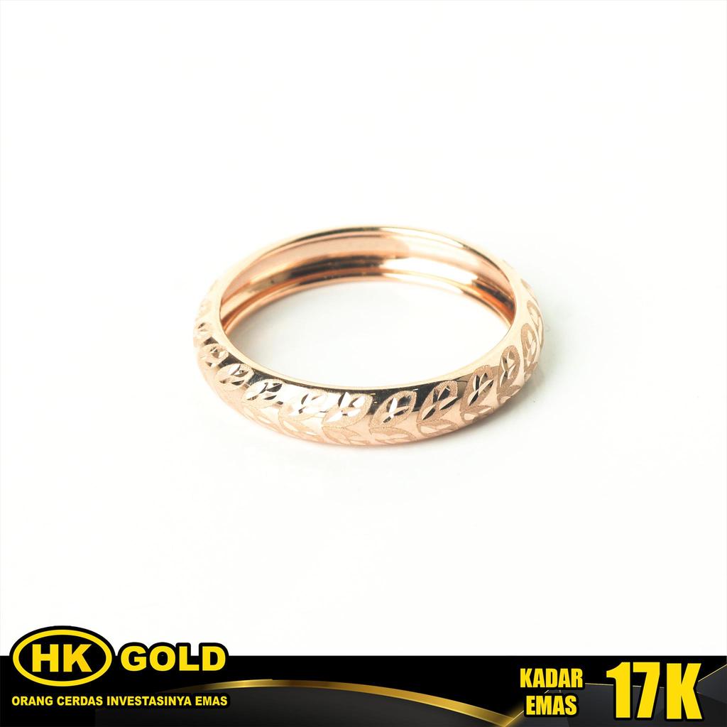 Cincin Emas 17K Type 920 HK GOLD