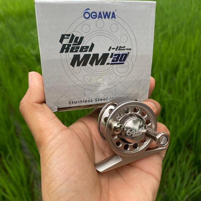 Reel Tokos Metal D30 CNC Joran Tegek Pancing Bahan Metal - Tokos-Metal-D30-CNC