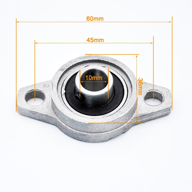2pcs Pillow Block Bearing KP08 KP000 KP001 KP002 KP003 KFL 08 000 001 002 003 004 8mm 10mm 12mm 15mm