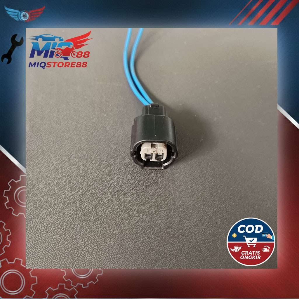 Socket - Soket   Kabel  Sensor Suhu Oli Eot pin 2 Honda Beat, Scoopy, Vario 110, Supra, Revo FI ORIG