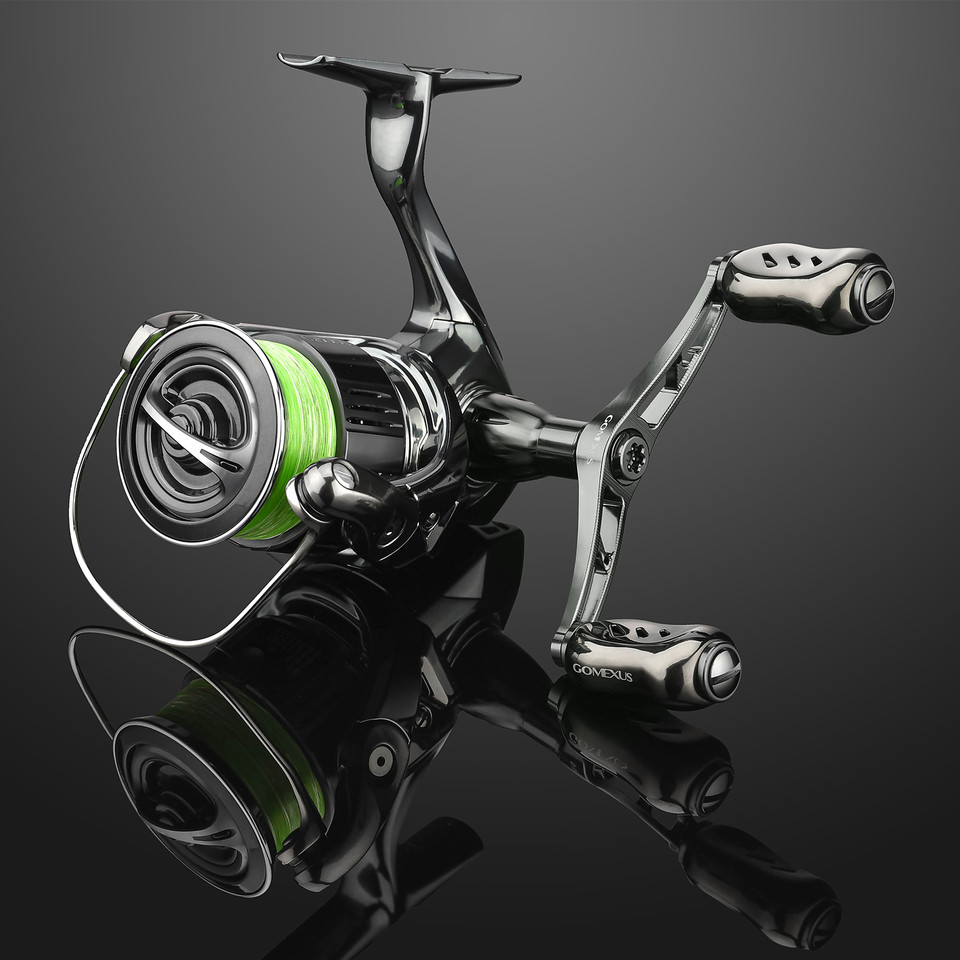 Gomexus Handle Eging Fishing 92mm CNC Reel Handle with 22mm Titanium Knob  For Stella Stradic Vanqui