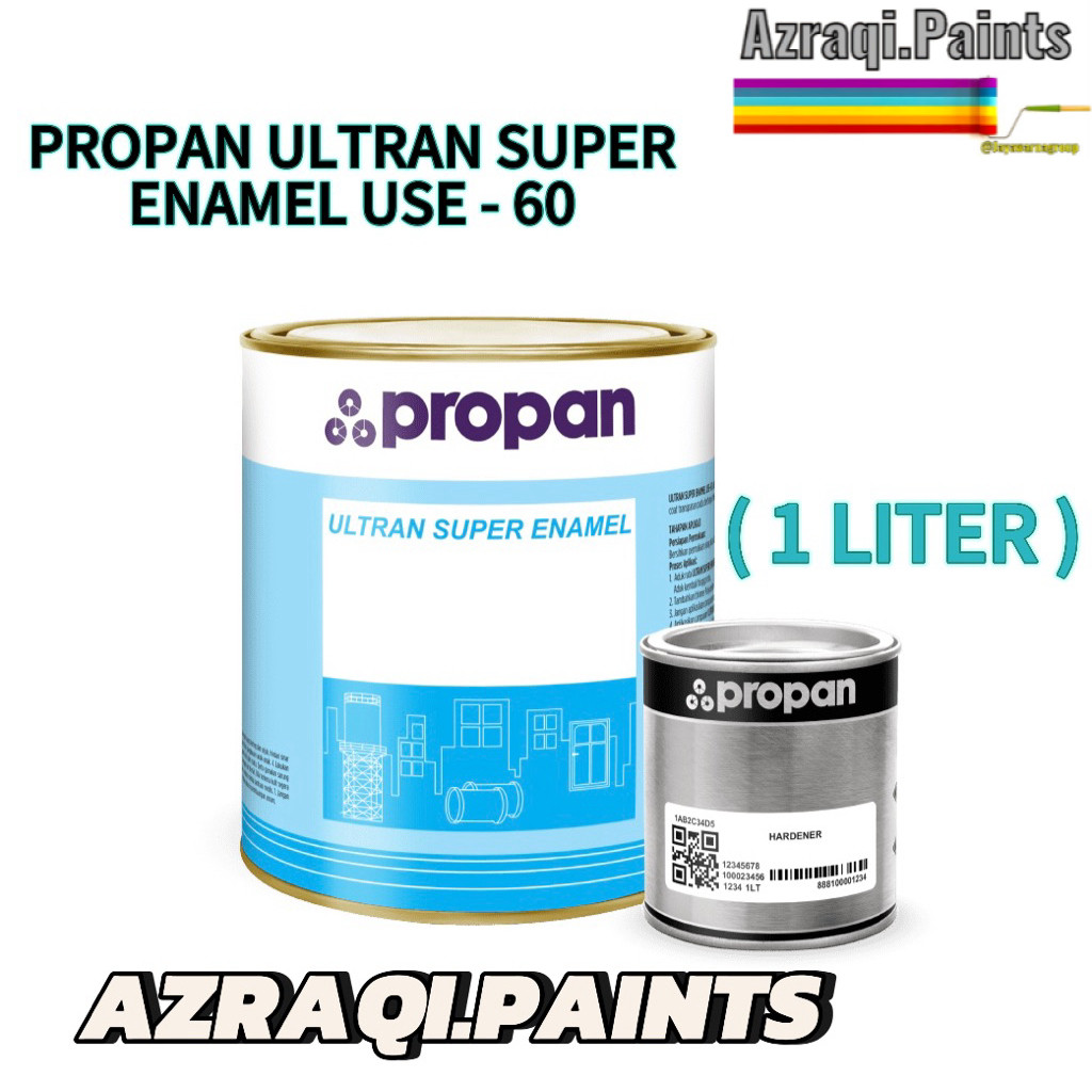 PROPAN ULTRAN SUPER ENAMEL USE - 60 PU CLEAR ( 1 LITER )
