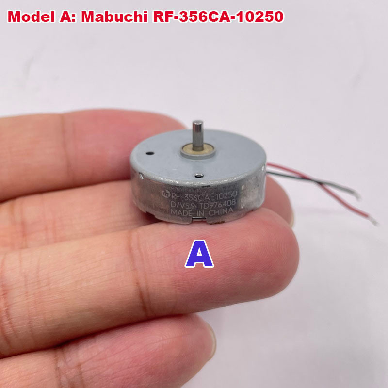 Mabuchi RF-356CA-10250 RF-400CA-12265 RK-300 Motor DC3V 5V 6V 8V Ultra-thin Mini 24mm Round Electric