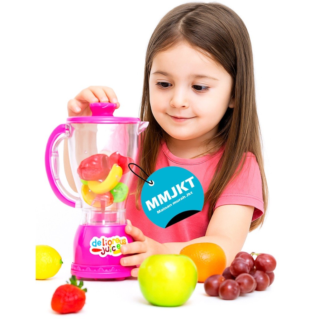 GROSIR MAINAN ANAK BLENDER DAPAT MENYALA KI06 MAINAN MEMBUAT JUS BLENDER MAINAN ANAK