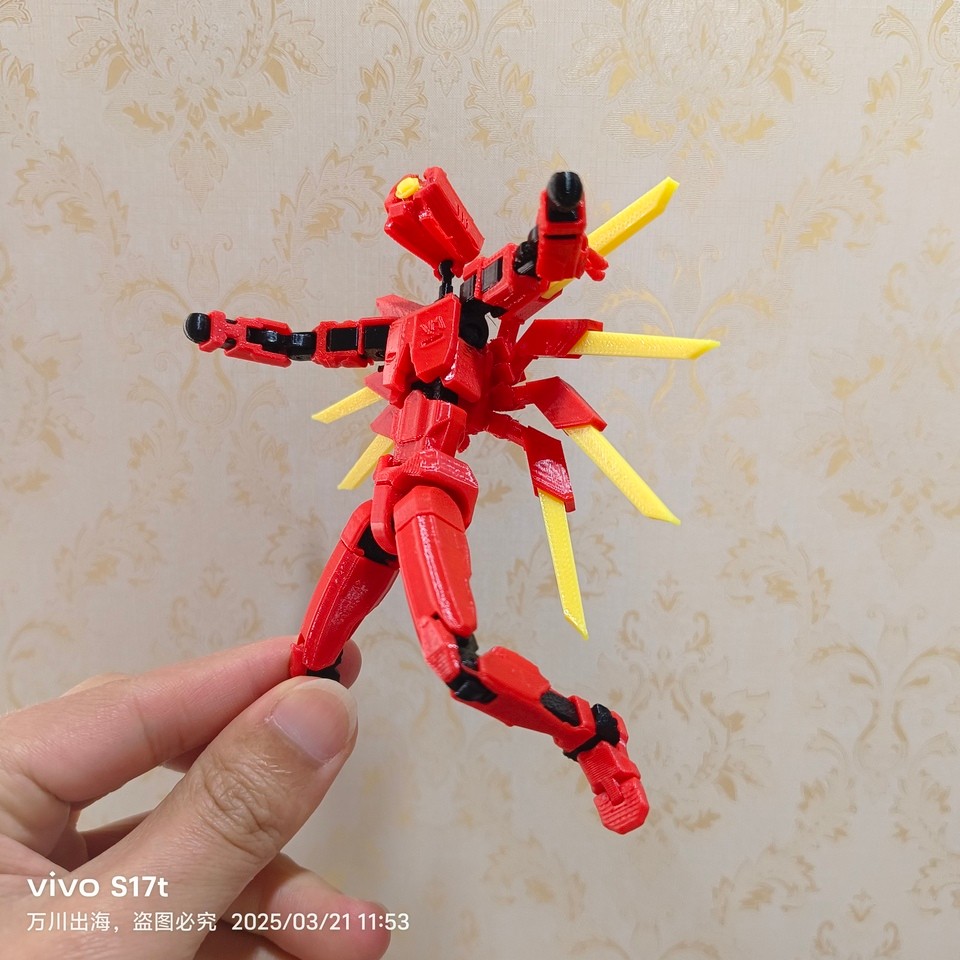 In Stock 3d Printed Ultrakill V1 V2 Series Toys 14cm Action Figures Multi-Jointed Movable Shapeshift