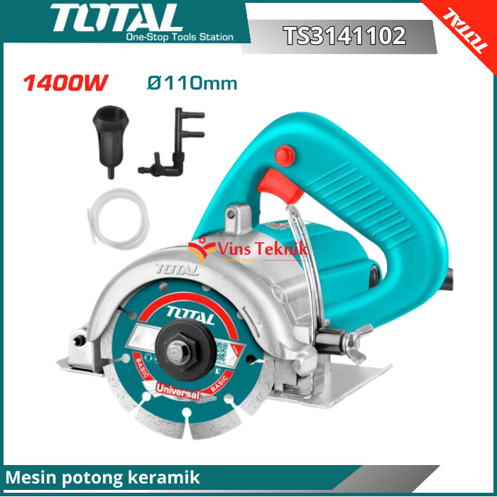 TOTAL TS3141102 Mesin potong keramik tile cutter Marble Cutter