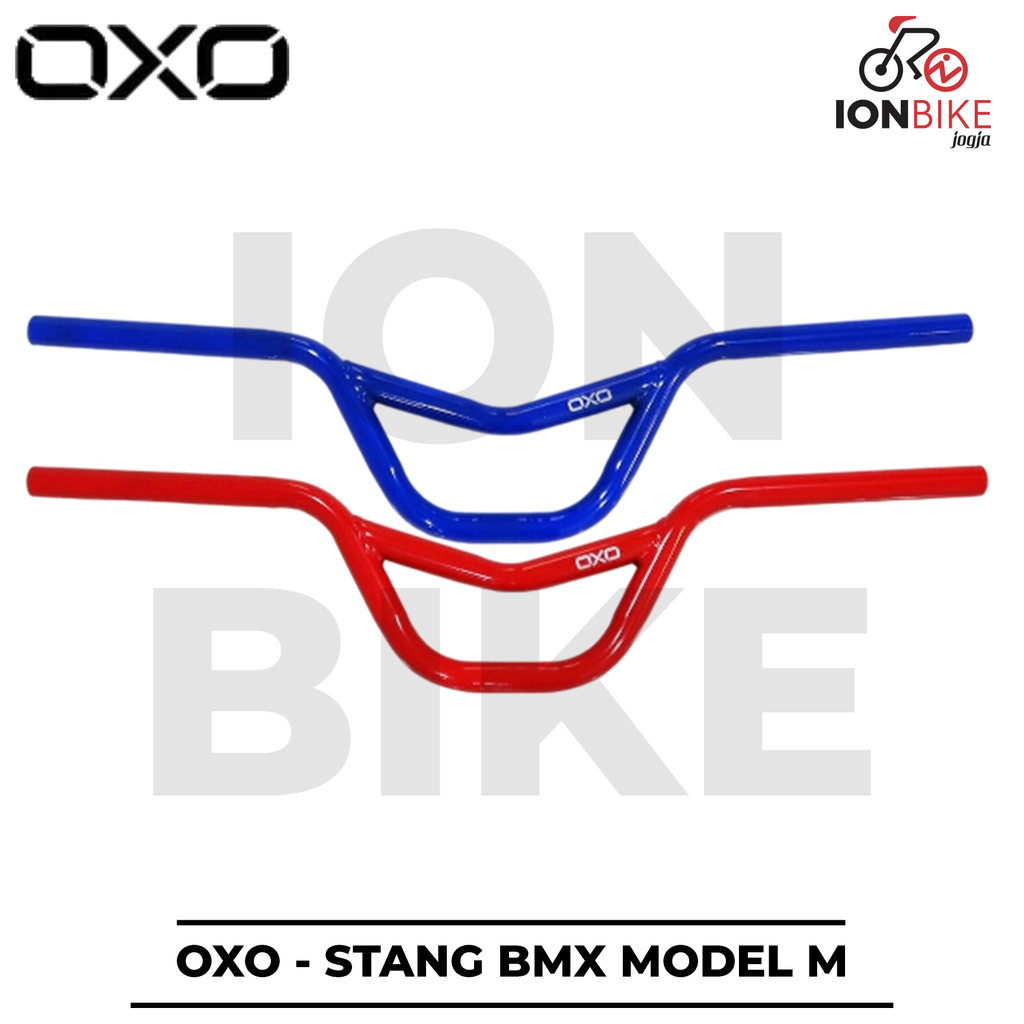 Stang BMX OXO Model M 3 Jari Panjang 680mm Ceper Drag Freestyle Race - Setir Stir Handlebar Handle B