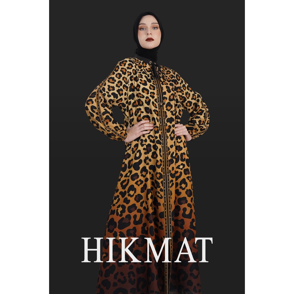 Hikmat Fashion Original A8847-18 Abaya Hikmat Terbaru 2026 Noerbutikmuslim