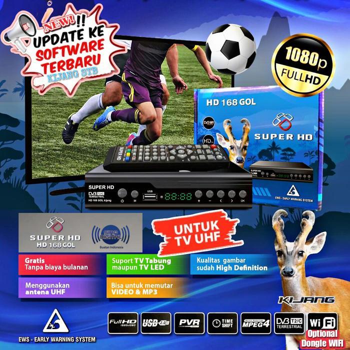Setop box Digital TV SUPER HD 168 KIJANG DVB t2