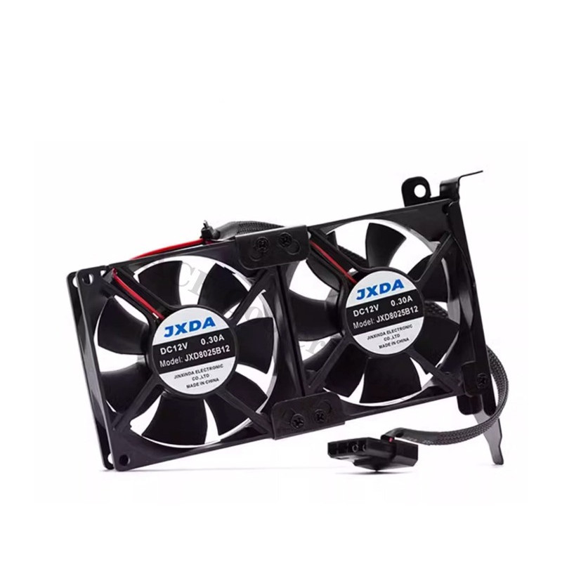 VGA Cooler Raator GPU Cooling Fan Kit 8025 PCI Graphics Card Companion 80mm 2 Fans 3 Fans 3 PIN Plug