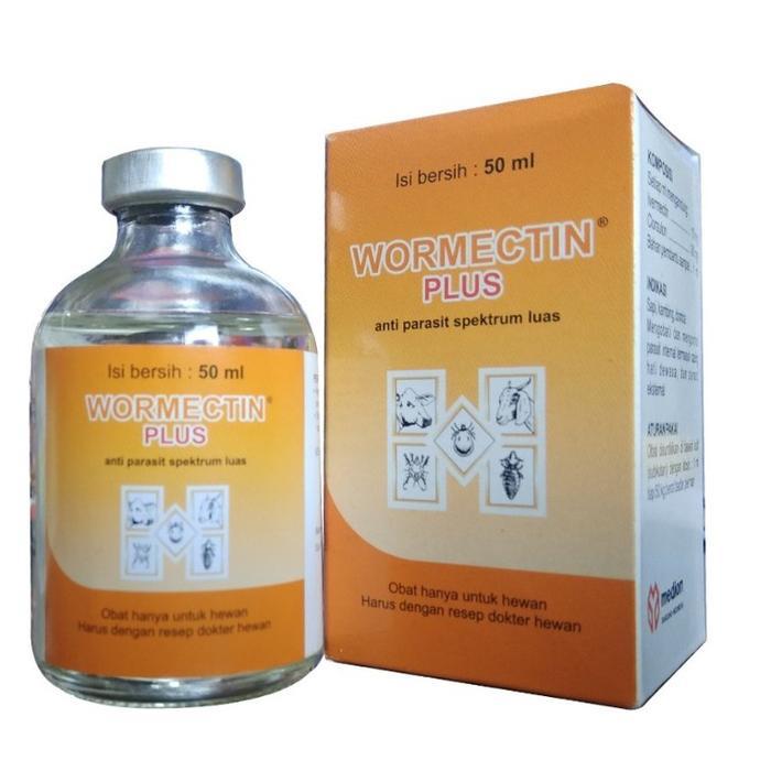 WORMECTIN PLUS 50 ML (OBAT CACING HEWAN)
