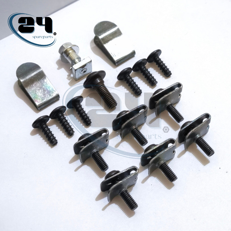 Satu set baut/baud batok kepala Supra x 125 (batman)