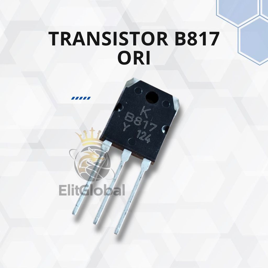 Transistor PNP 2SB817 Original Power Audio Output Berbagai Amplifier Final