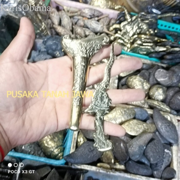antikan keris naga pandawa dan rangka full kuningan Terlaris PTJ42 murah