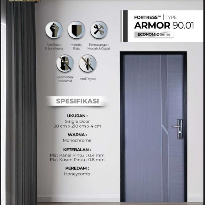 Pintu Baja Fortress Armor Set