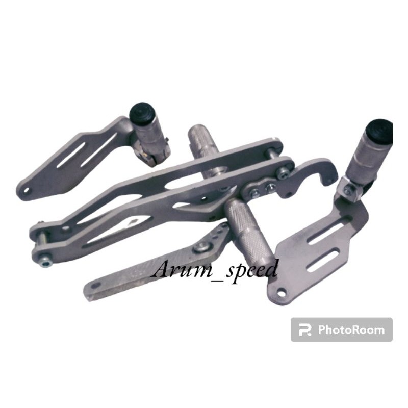 Underbone Satria Fu Custom Plus Step Belakang Jalu Lipat