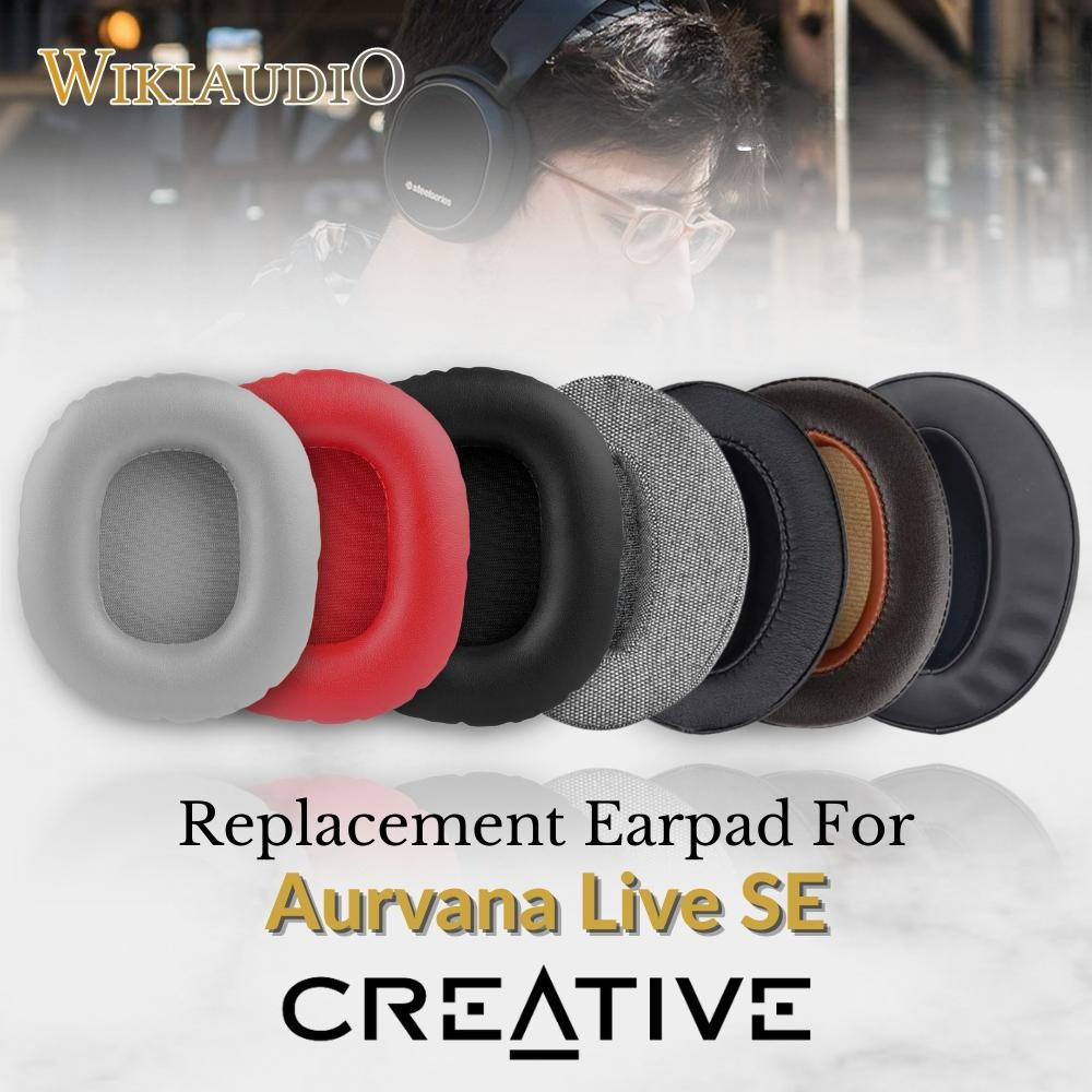 Earpad Earcup Earcushion Creative Aurvana Live SE Busa Foam Pad Bantalan