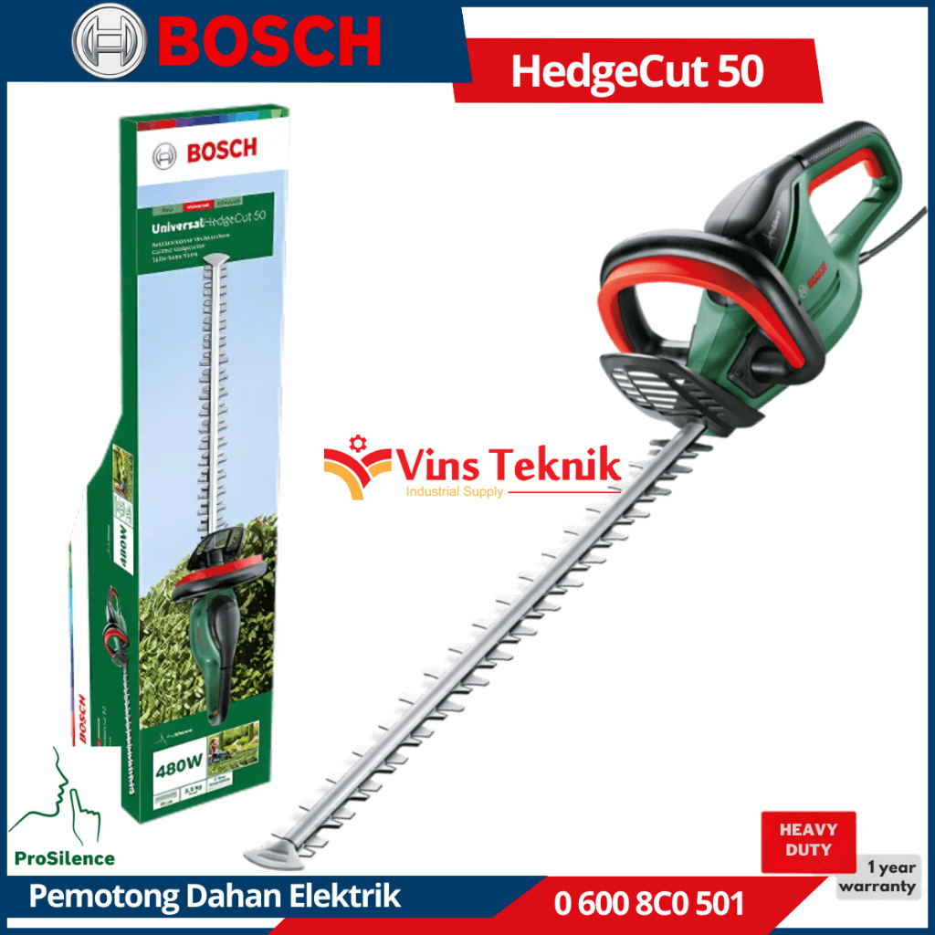 Mesin Pemotong Dahan Elektrik BOSCH Universal Hedge Cut 50