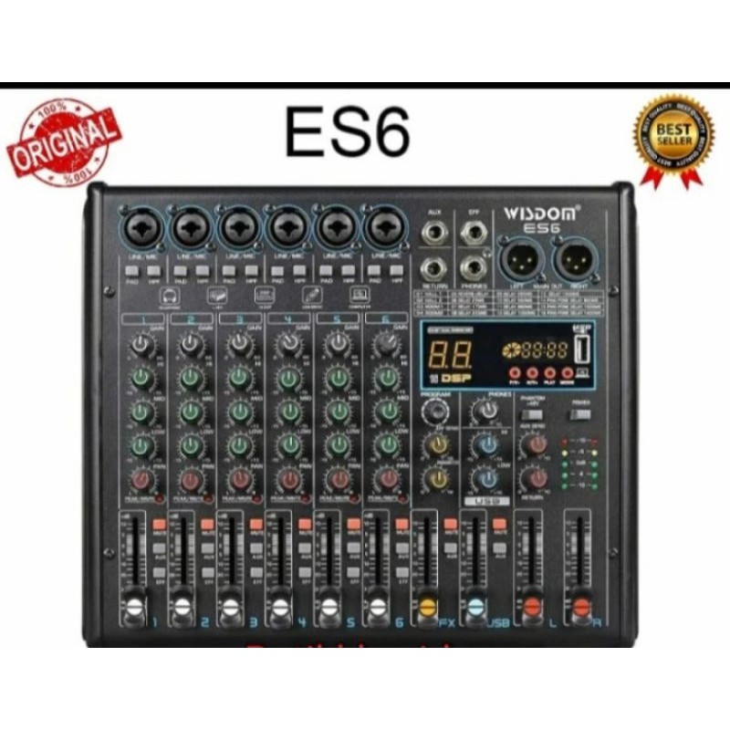Mixer Audio Wisdom ES-6/ES-6Original Wisdom