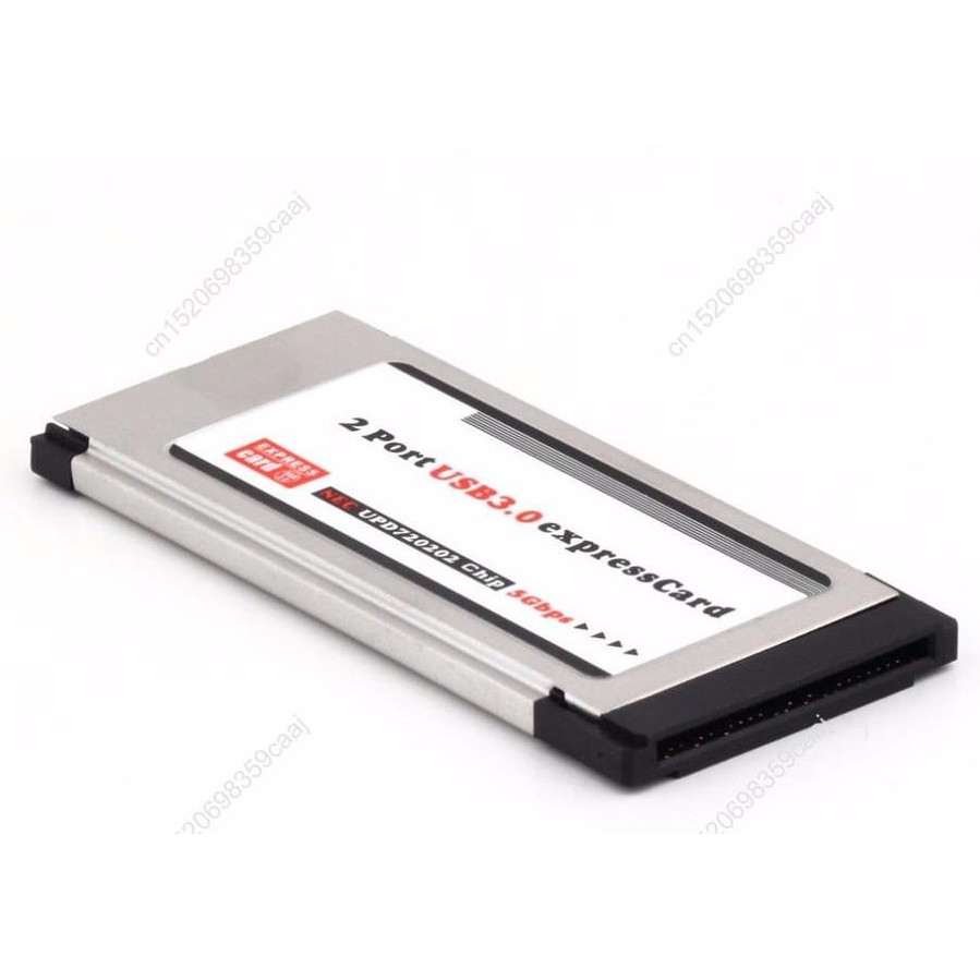 Hot Selling PCI Express To USB 30 Dual 2 Ports PCIE Card Adapter Express Card Converter For Notebook