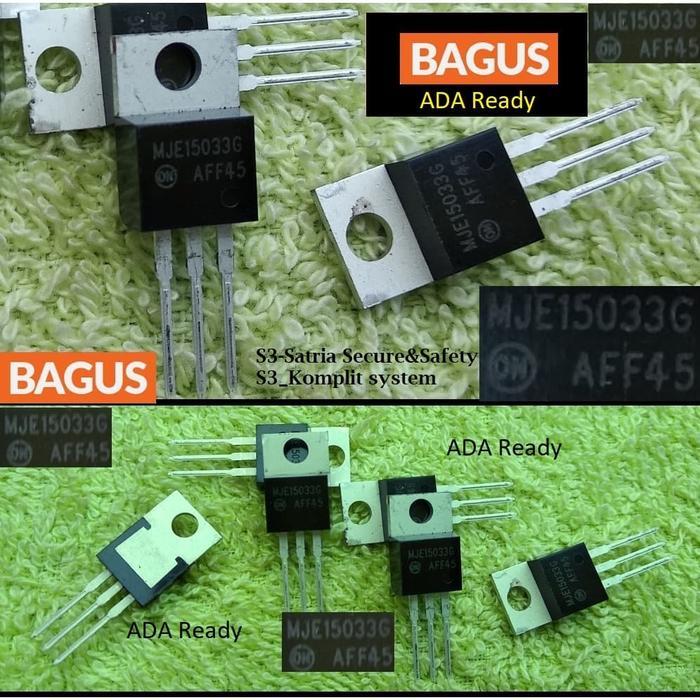 Bagus Mosfet ON MJE15033G MJE 15033 G TRANSISTOR MJE15033