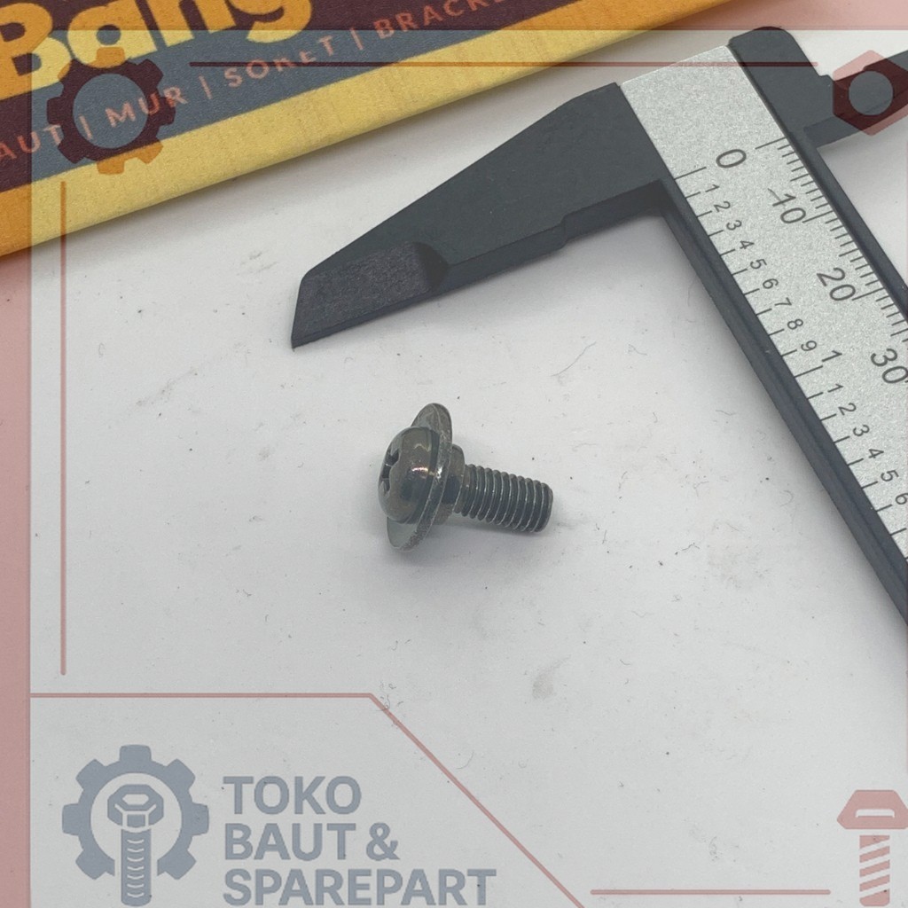 BOLT SCREW PAN M5X12 baut 8 BAUT COVER BODY HONDA