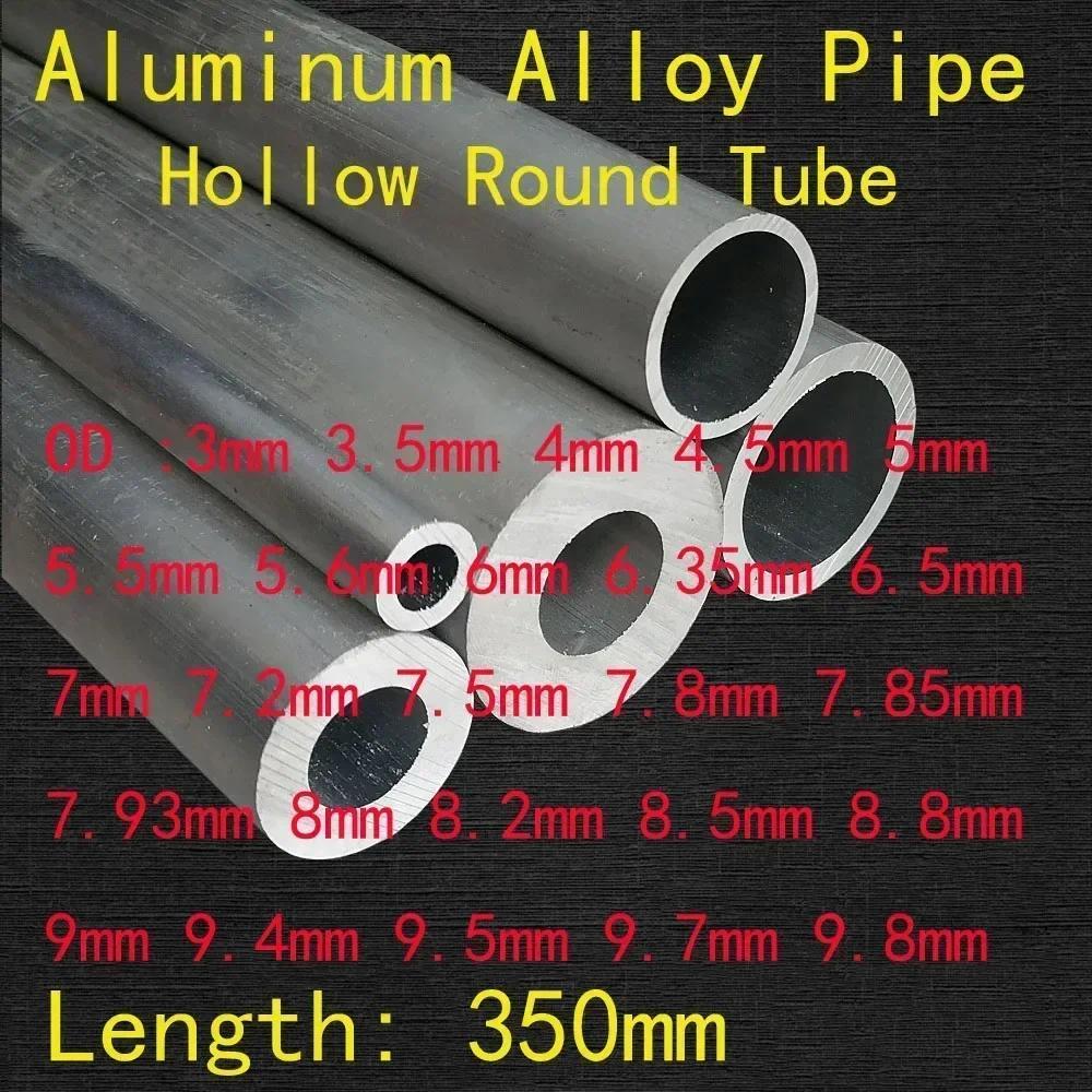 BKrfyMIY 1pcs 350mm Length OD 3mm 35mm 4mm 45mm 5mm 55mm 6mm 65mm 7mm 8mm 9mm 98mm Aluminum Alloy Ro