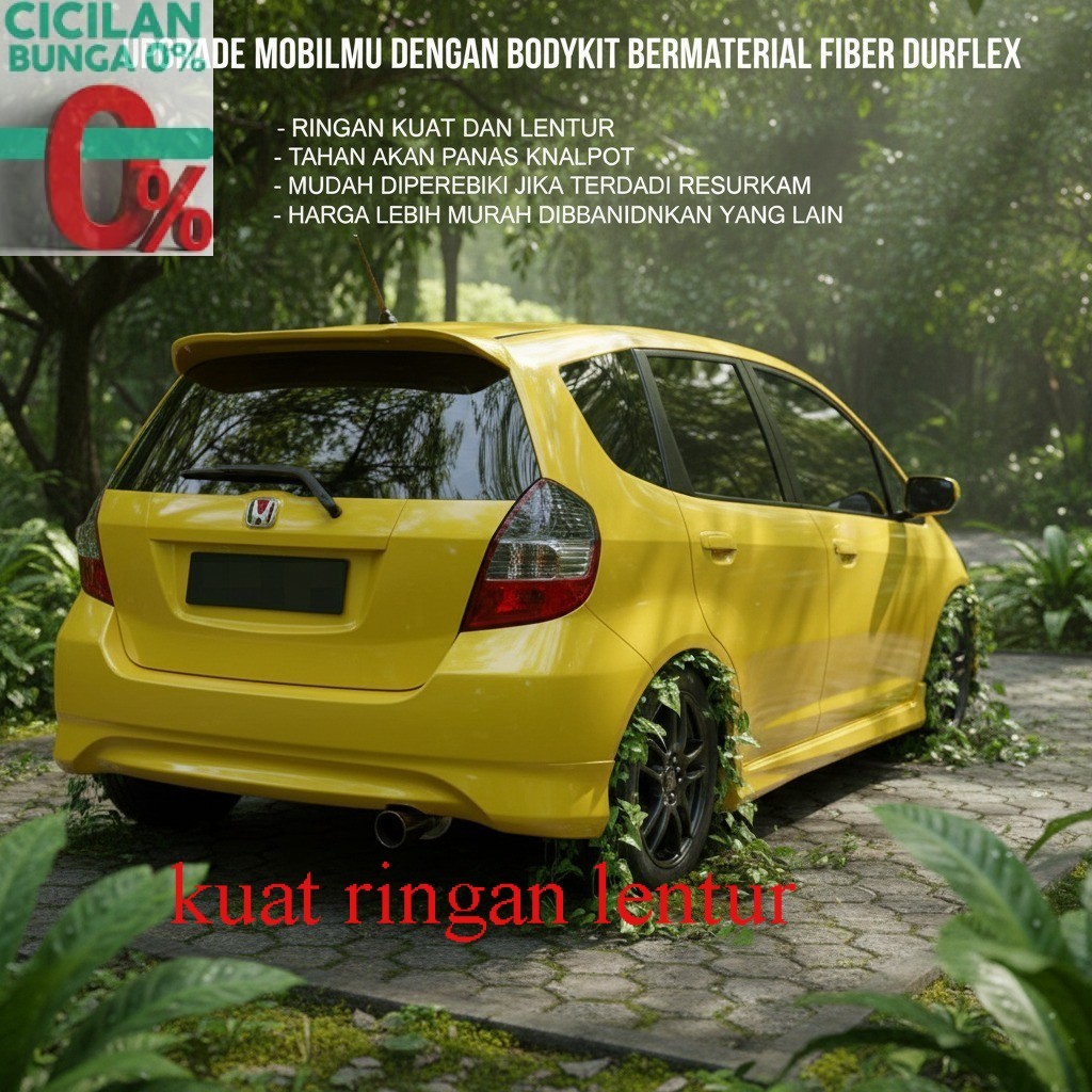 cicilan 0% bemper jazz gd3 bumper jazz gd3 bomper jazz gd3 vtec 2003-2007