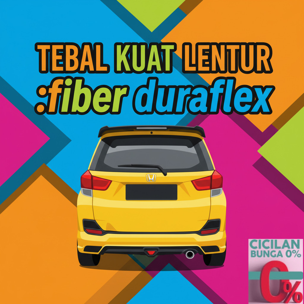 cicilan 0% BODYKIT HONDA MOBILIO BODIKIT MOBILIO MUGEN 2014 2015 2016 2017