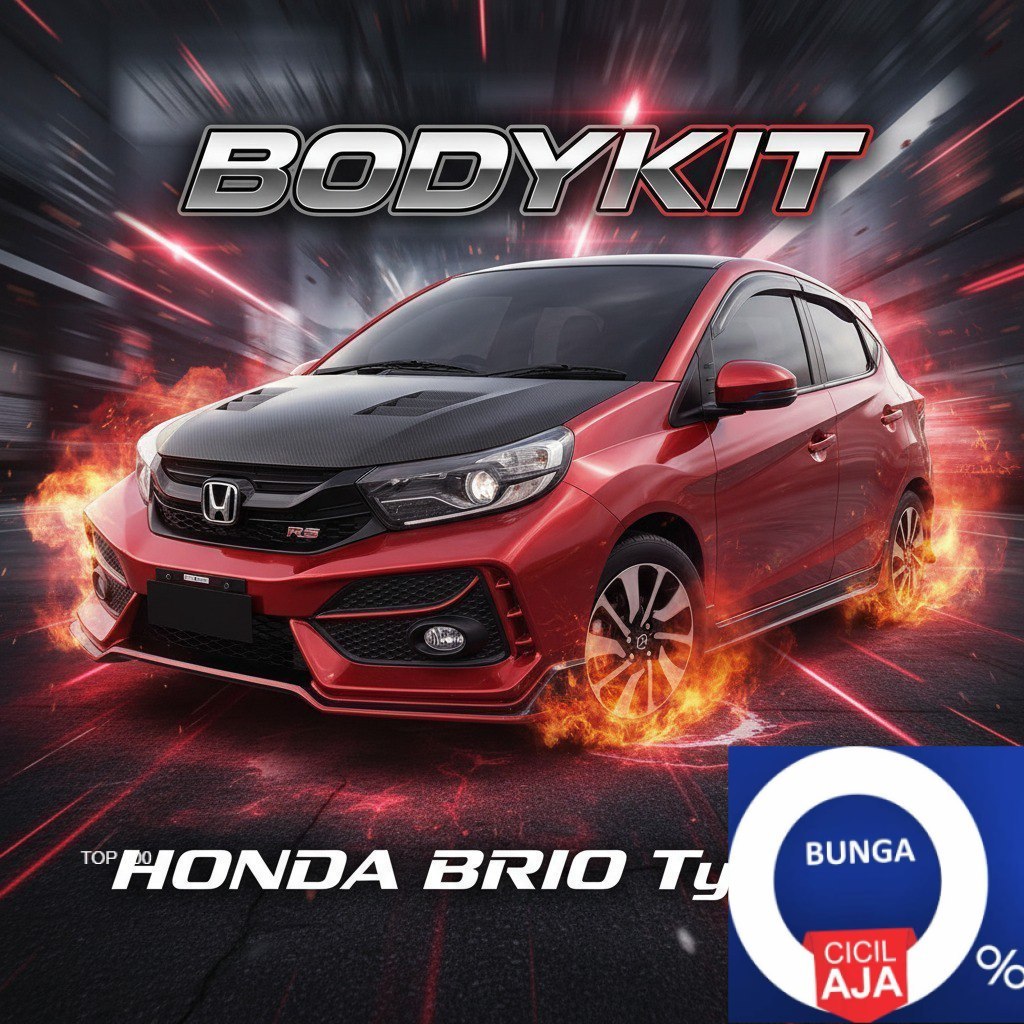 bodikit bodykit honda new brio bodykit brio bodykit brio type r 2018 2019 2020 2021 2022