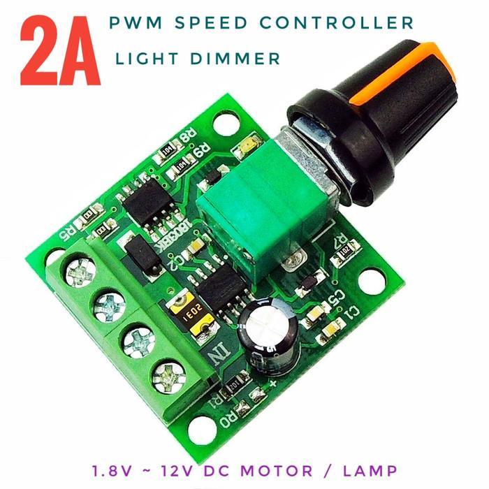 Dimmer DC PWM DC Speed Controller DC Pengatur Kecepatan Motor DC PWM Motor DC