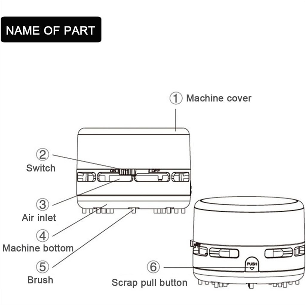 Capable Mini Vacuum Cleaner,Mini Vacuum Cleaner, Car Vacuum Cleaner, Home Office Desk Dust Cleaner, 