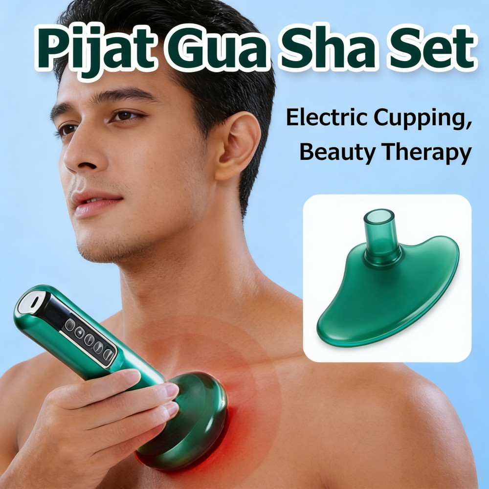 Pijat Beauty Machine Cupping Therapy Guasha Elektrik Alat