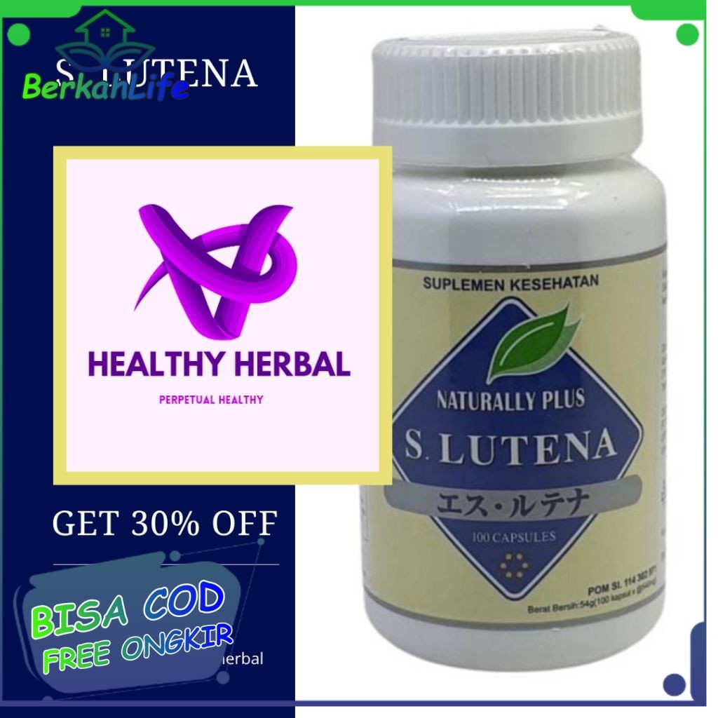 Suplemen Super Lutena Suplemen Kesehatan Mata Suplemen Kesehatan Perawatan Mata S.Lutena Slutena S l