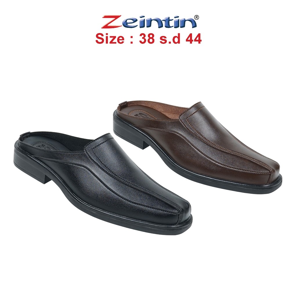 Zeintin - Sandal Pria Bustong kulit Sintetis Sepatu Tutong RD