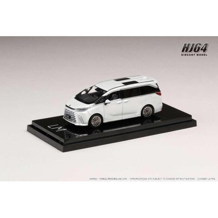 HOBBY JAPAN  LEXUS LM 350H 7 SEATER SONIC QUARTZ LHD DIECAST SKALA 64